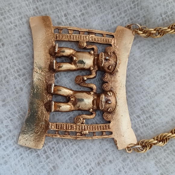 Vintage reproduction of Colombian pendant - Picture 2 of 7